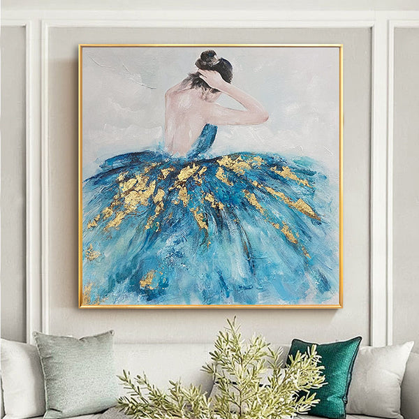 Ballerina in Blue