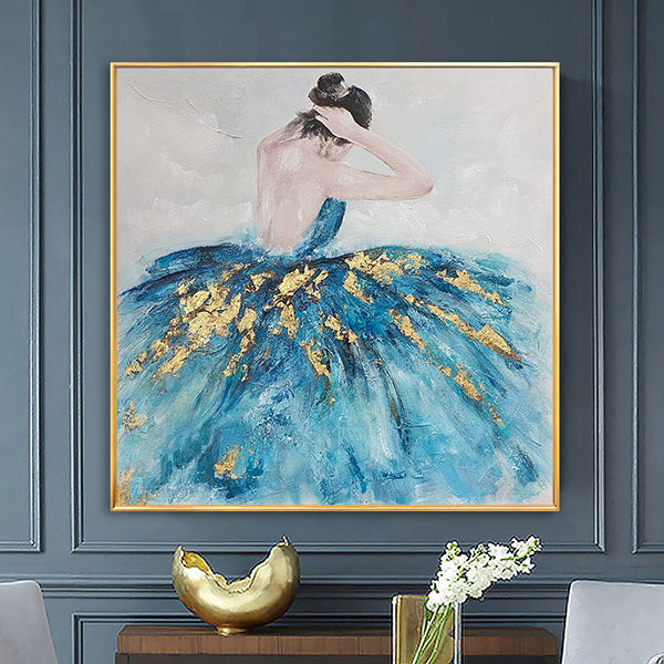 Ballerina in Blue