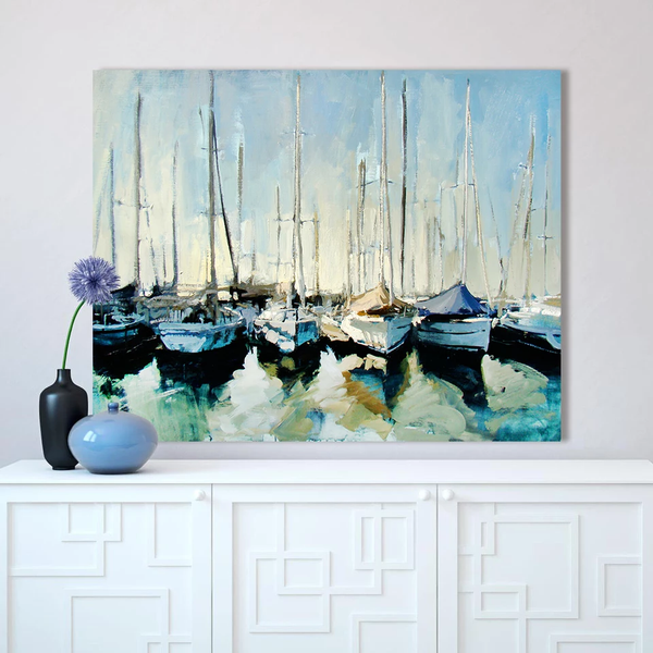 Resting Sailboats