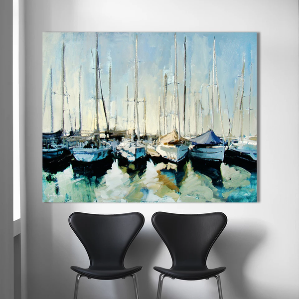 Resting Sailboats